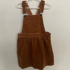 H&M pinafore corduroy dress size 4-6